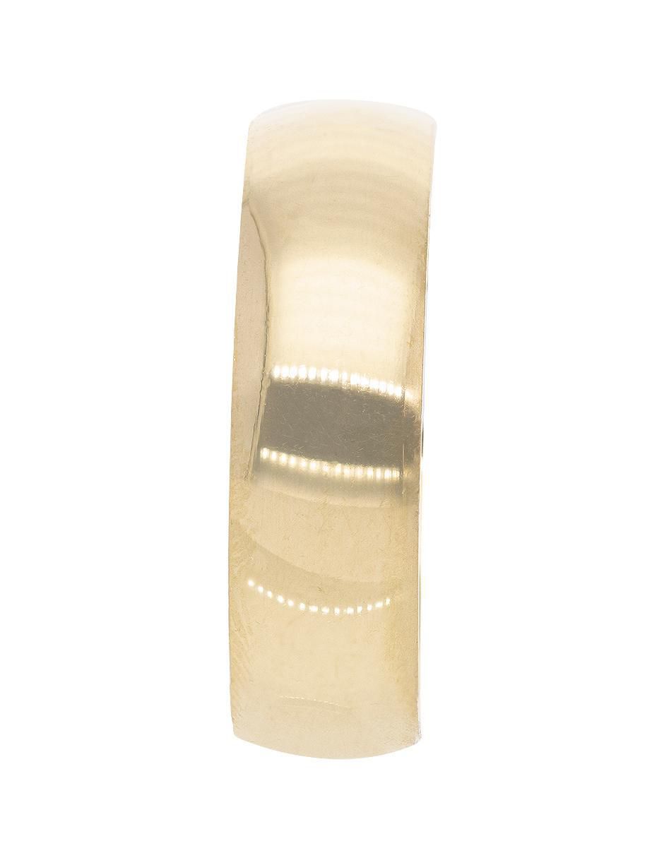 Argolla de oro amarillo 14 k Alianza 3