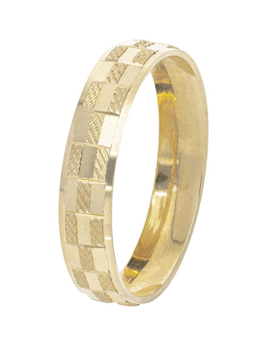 Argolla de oro amarillo 14 k 2