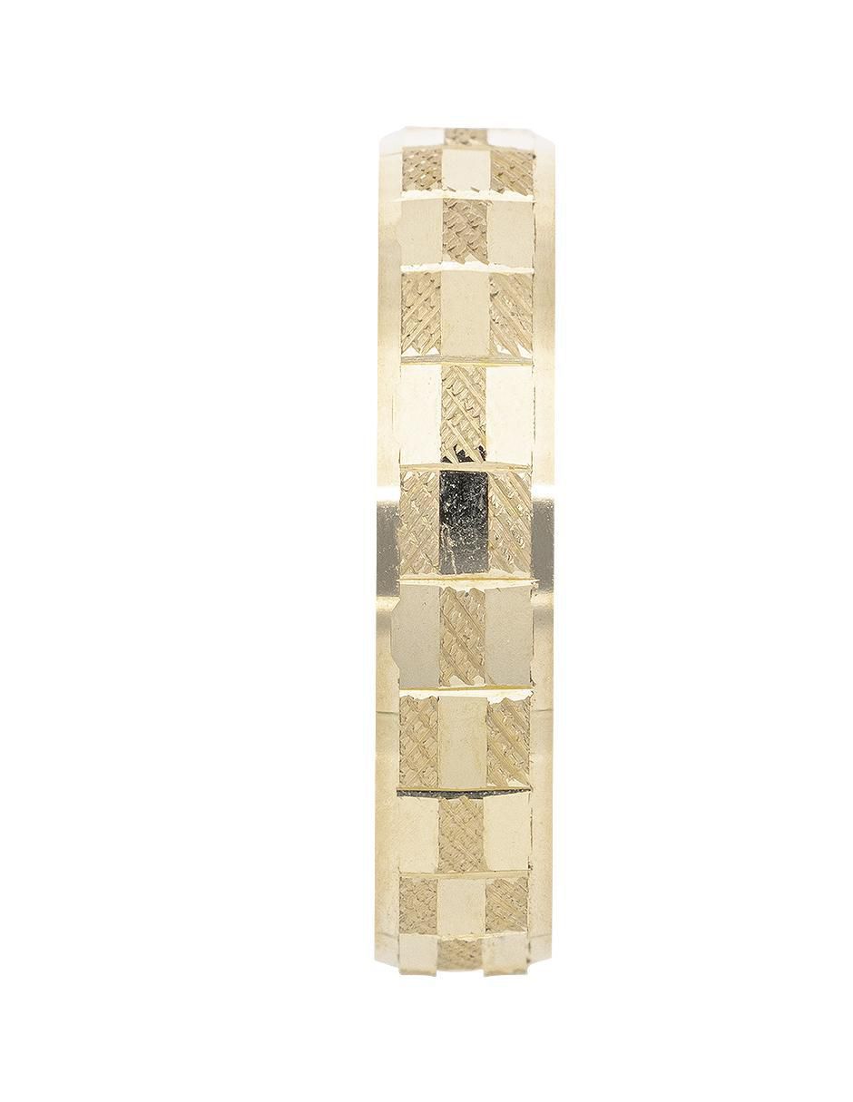 Argolla de oro amarillo 14 k 3