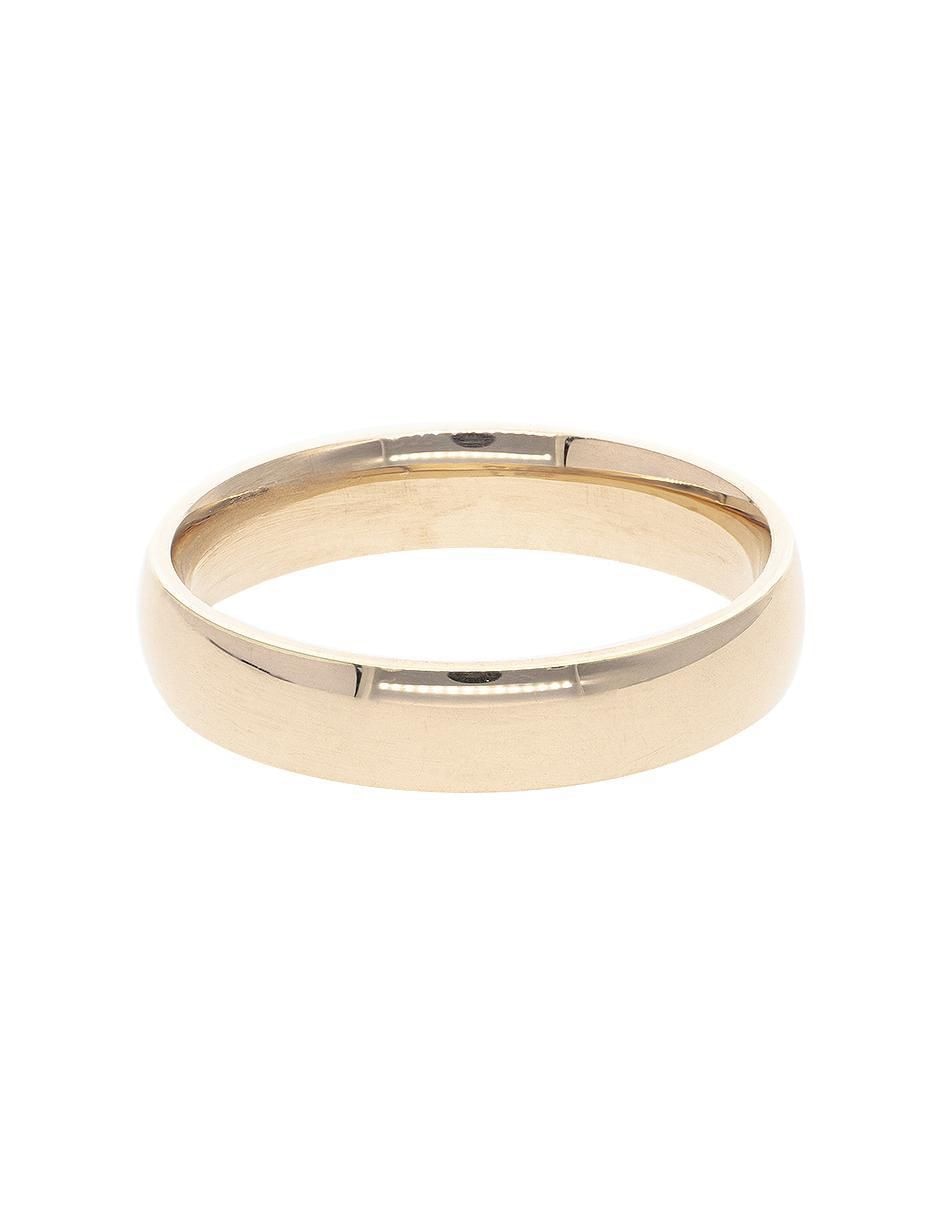 Argolla de oro rosa 14 k Amor