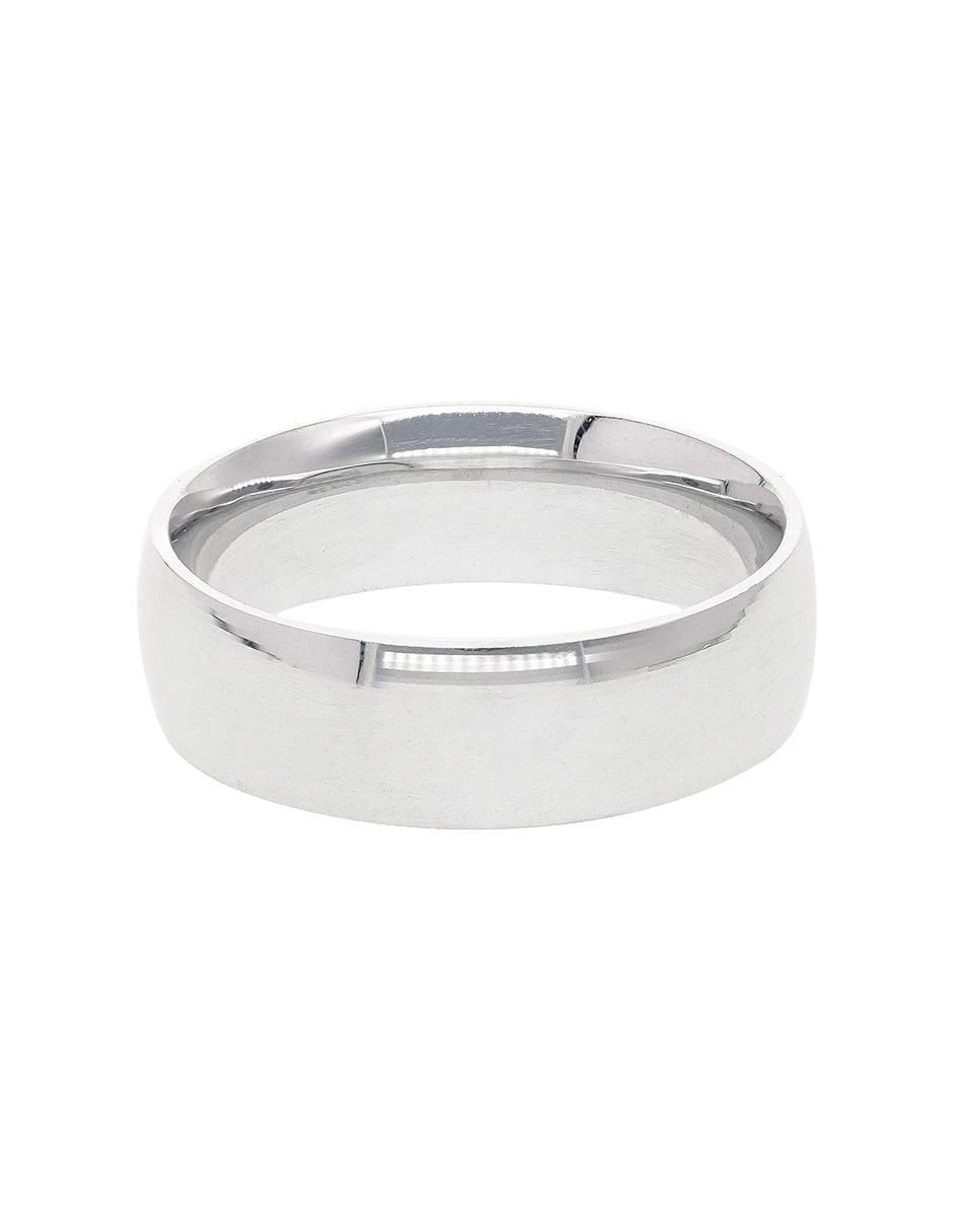 Argolla de oro blanco 14 k To Love