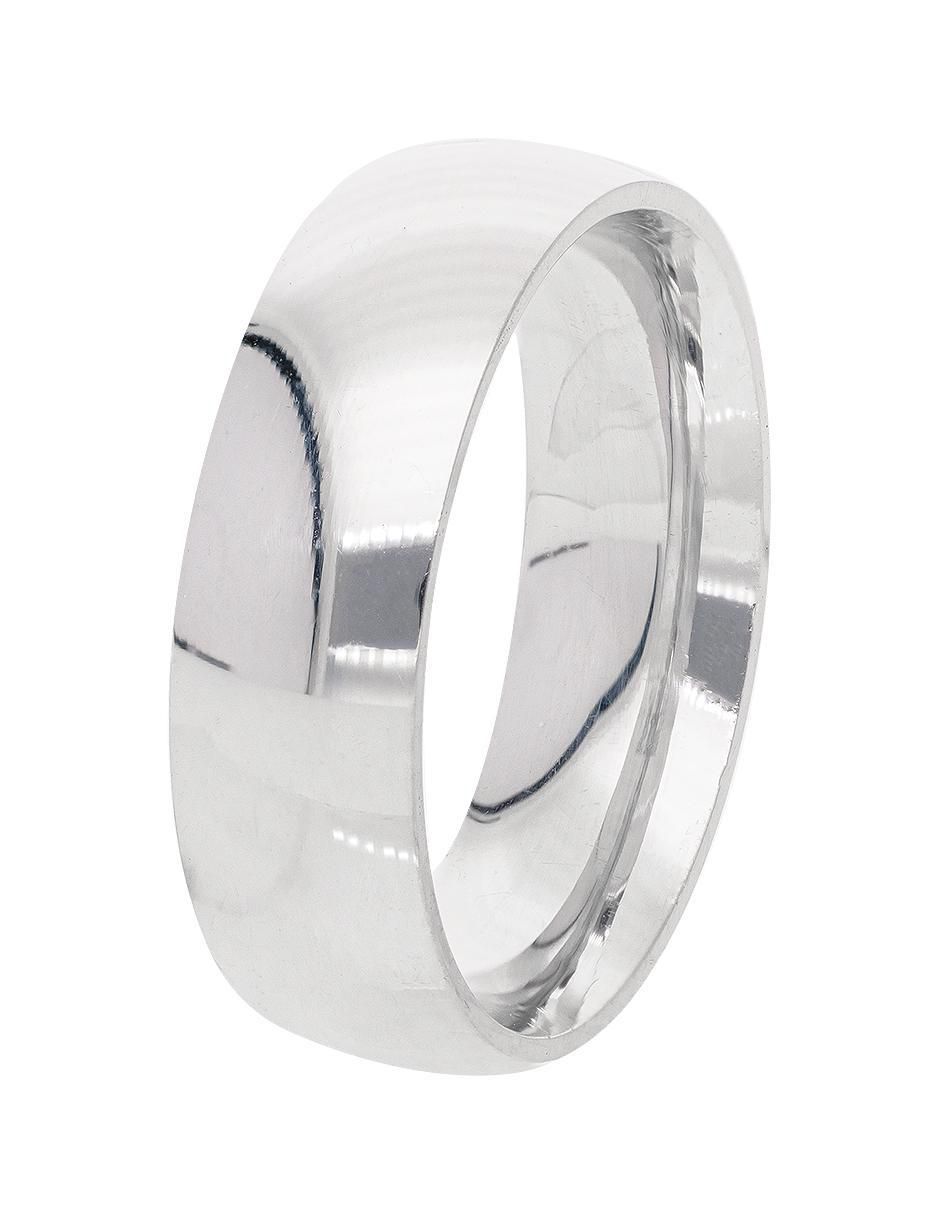 Argolla de oro blanco 14 k To Love 2