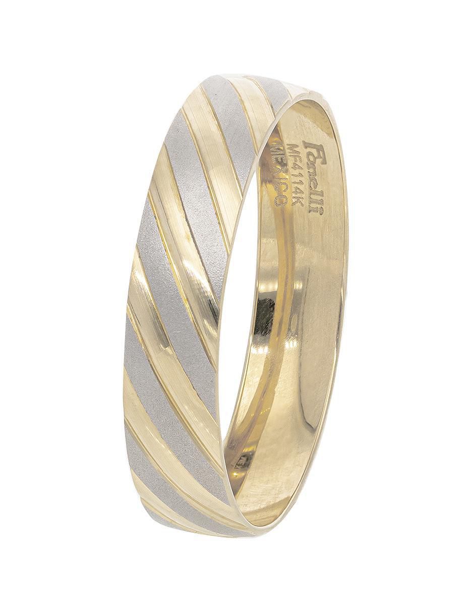 Argolla de oro 14 k Sensualidad 2