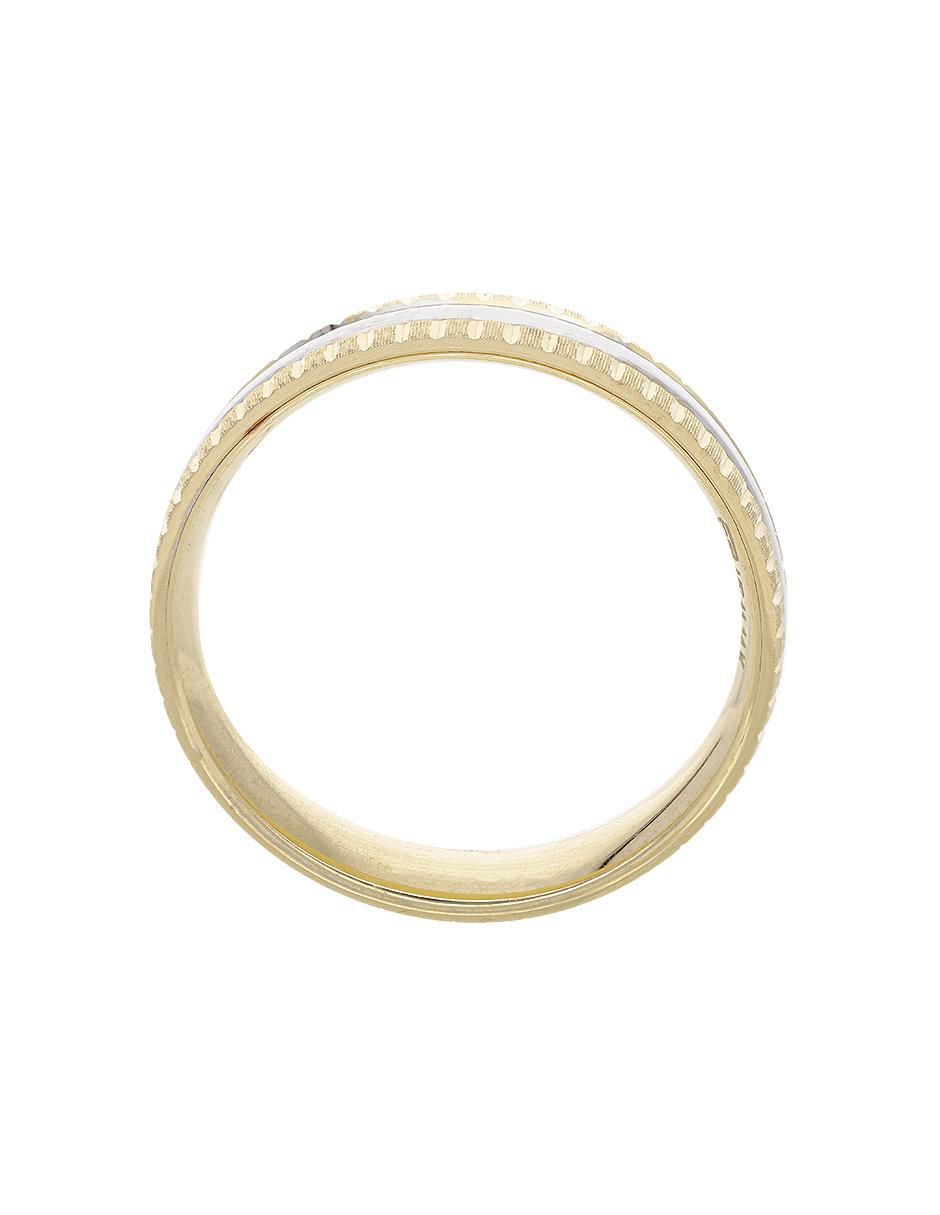 Argolla de oro 14 k Anhelo 4