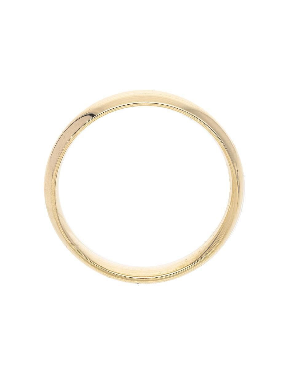 Argolla de oro amarillo 14 k Alianza 4
