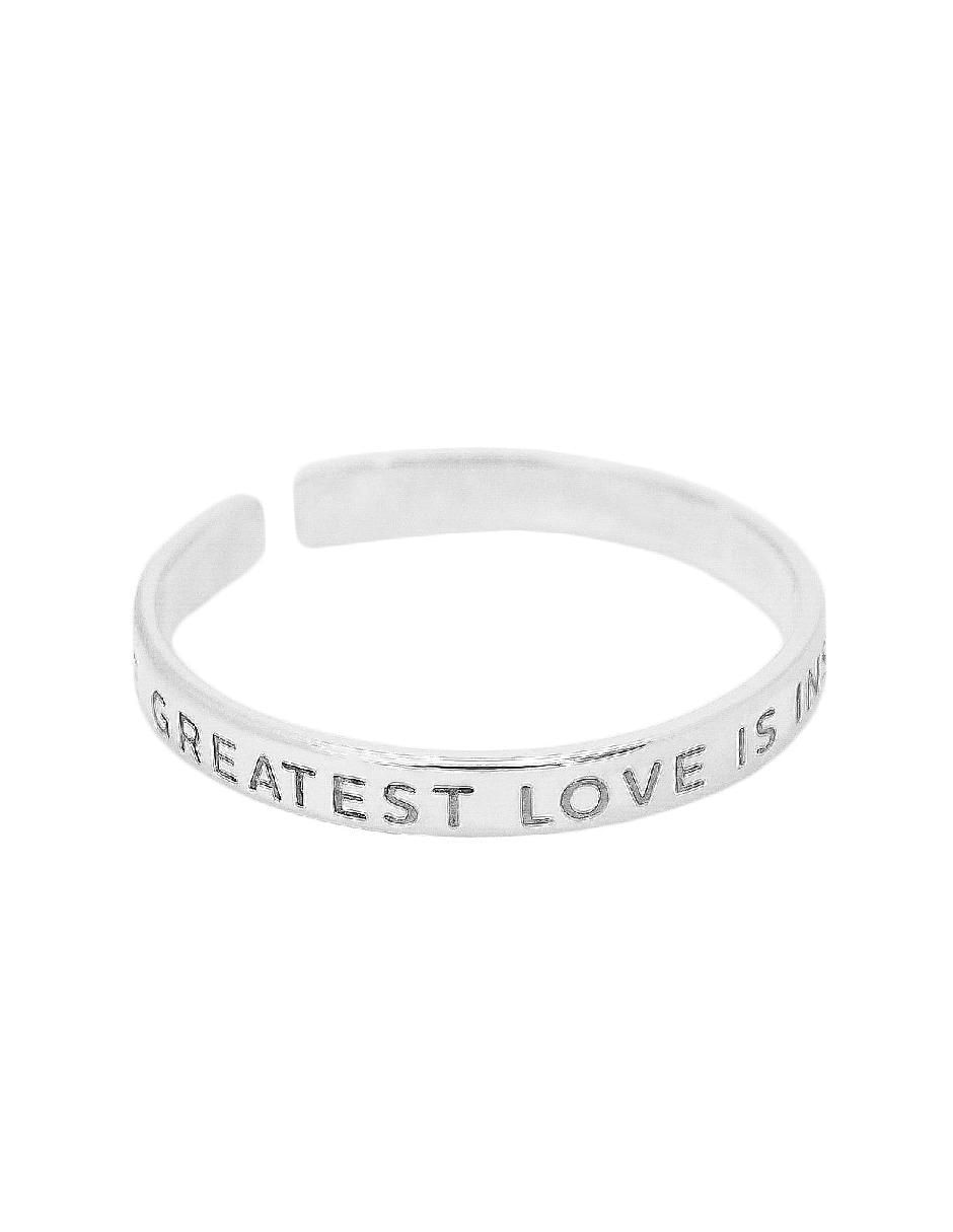 Anillo Empowerment & Self-Love P 925 de plata pulido 2