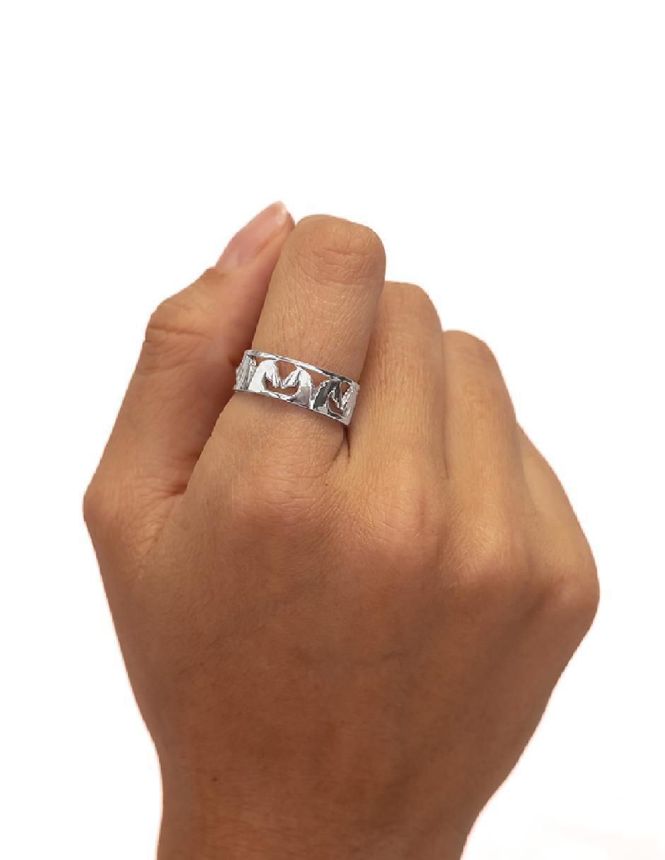 Anillo Elegancia Equina P 925 de plata pulido 4