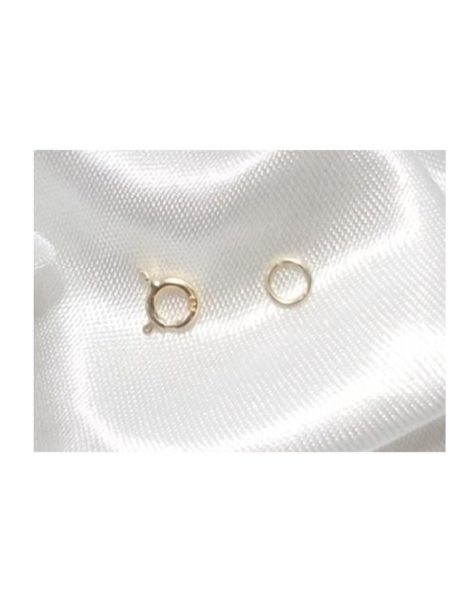Gargantilla de esfera de oro amarillo 14 K 2