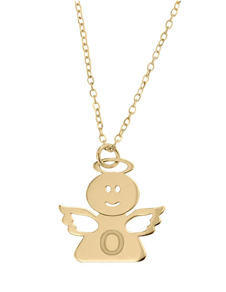 Colgante Y Dije de ángel angelito de oro amarillo 14 K Colgante Y Dije de ángel angelito de oro amarillo 14 K