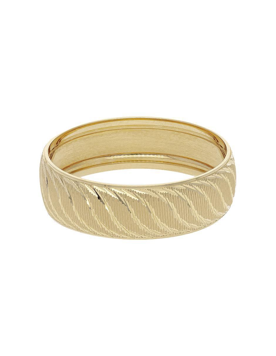 Argolla de oro amarillo 14 k