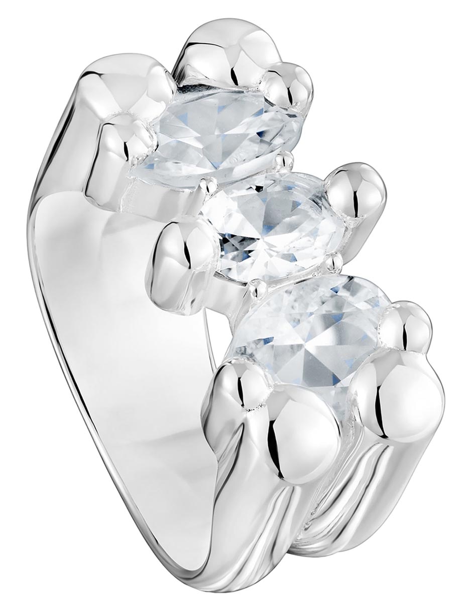 Anillo Color Bear P 925 de plata cuarzo brillante 2