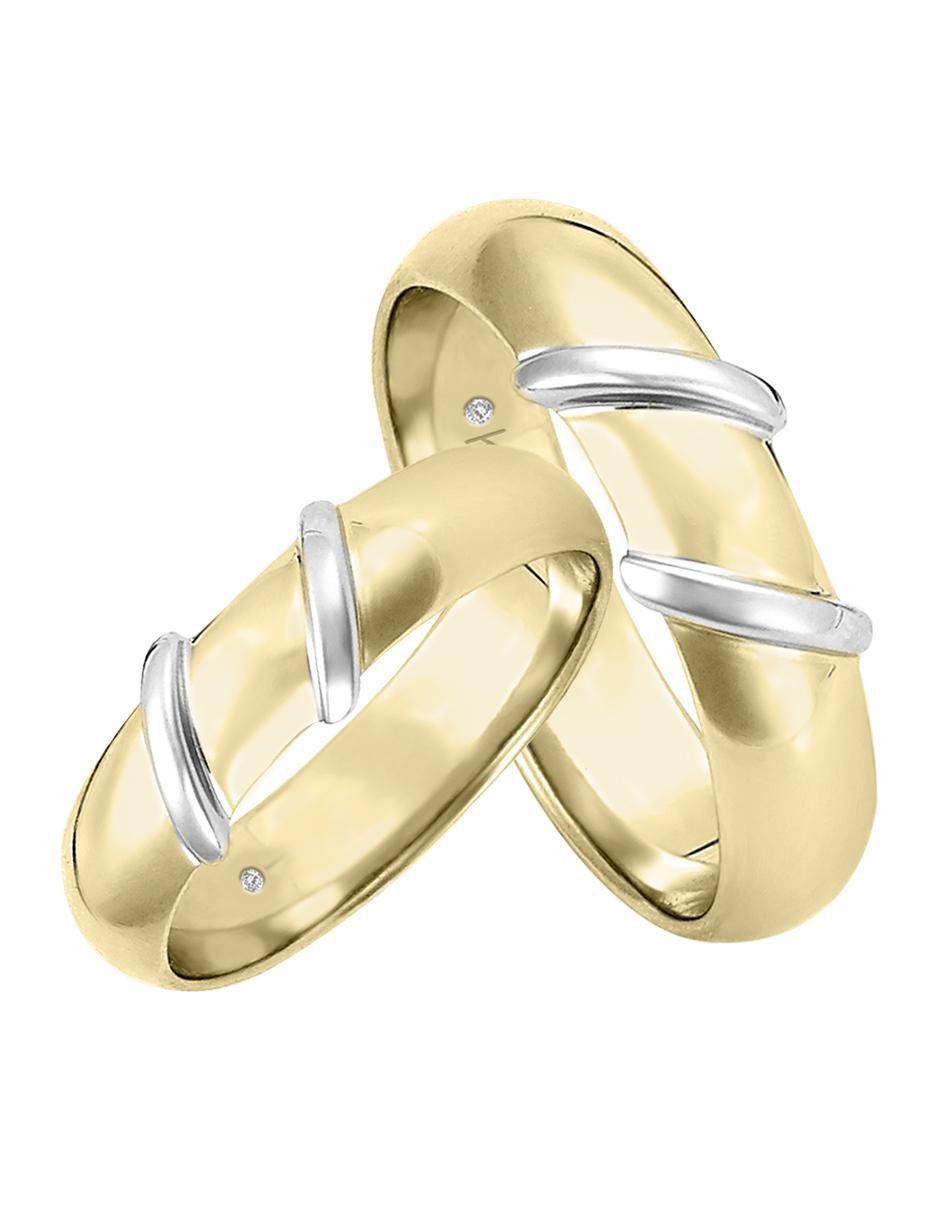Argolla "de" oro 14 k essenza enya sin gema
