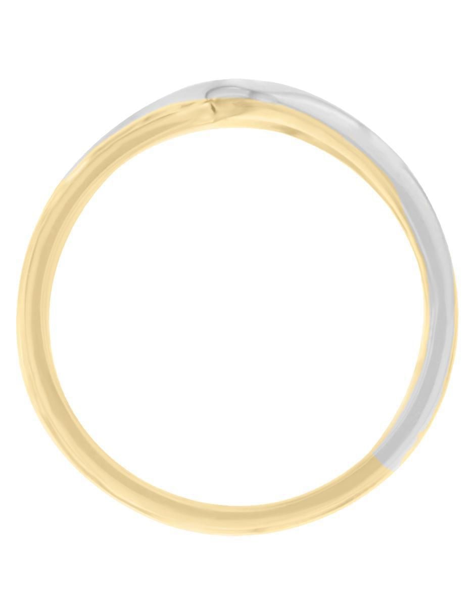 Argolla de oro 14 k Eden diamante 3