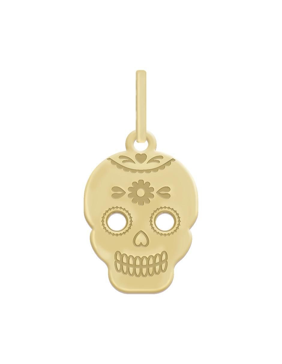 Dije de calavera de oro 14 K Dije de calavera de oro 14 K