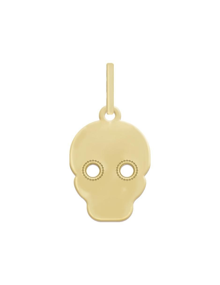 Dije de calavera de oro 14 K 2