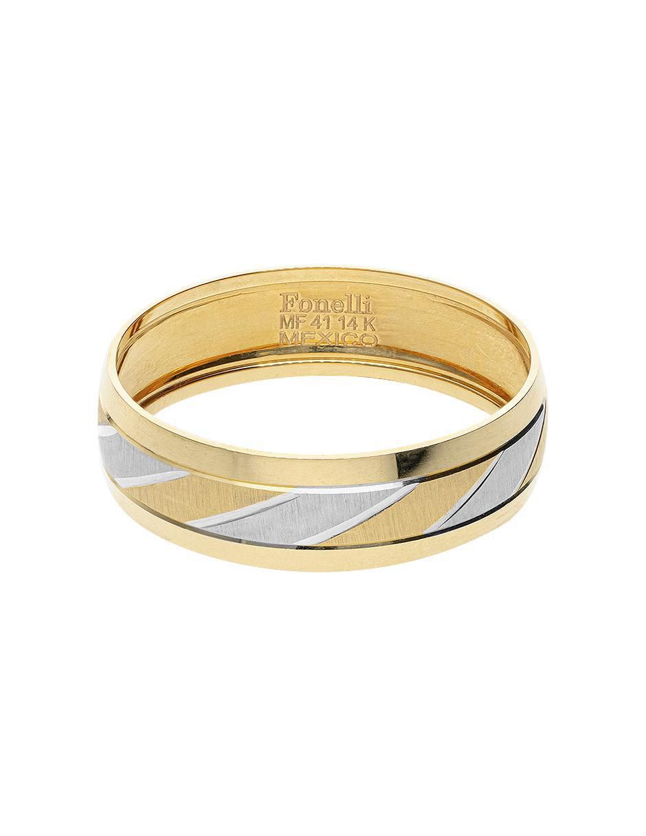 Argolla de oro 14 k