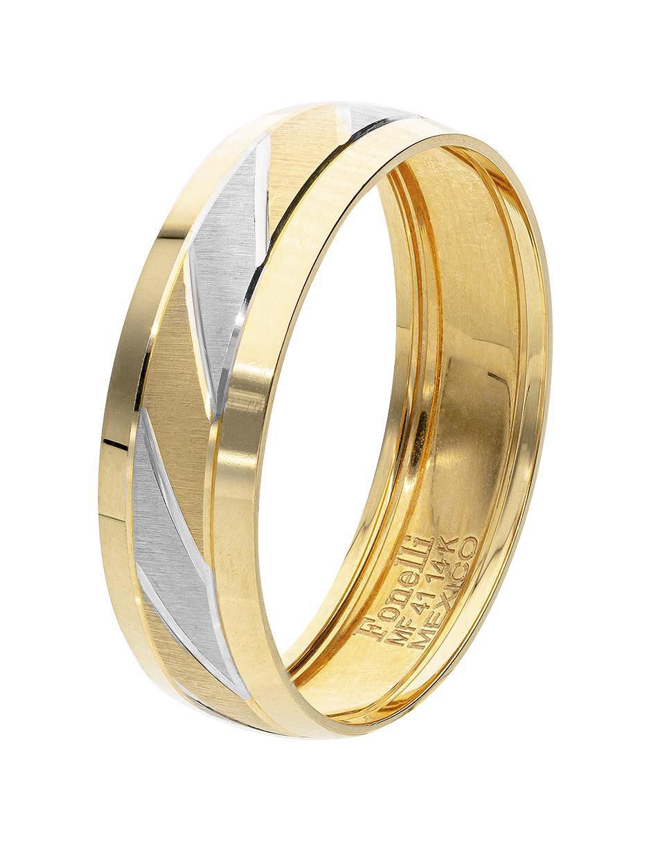 Argolla de oro 14 k 2