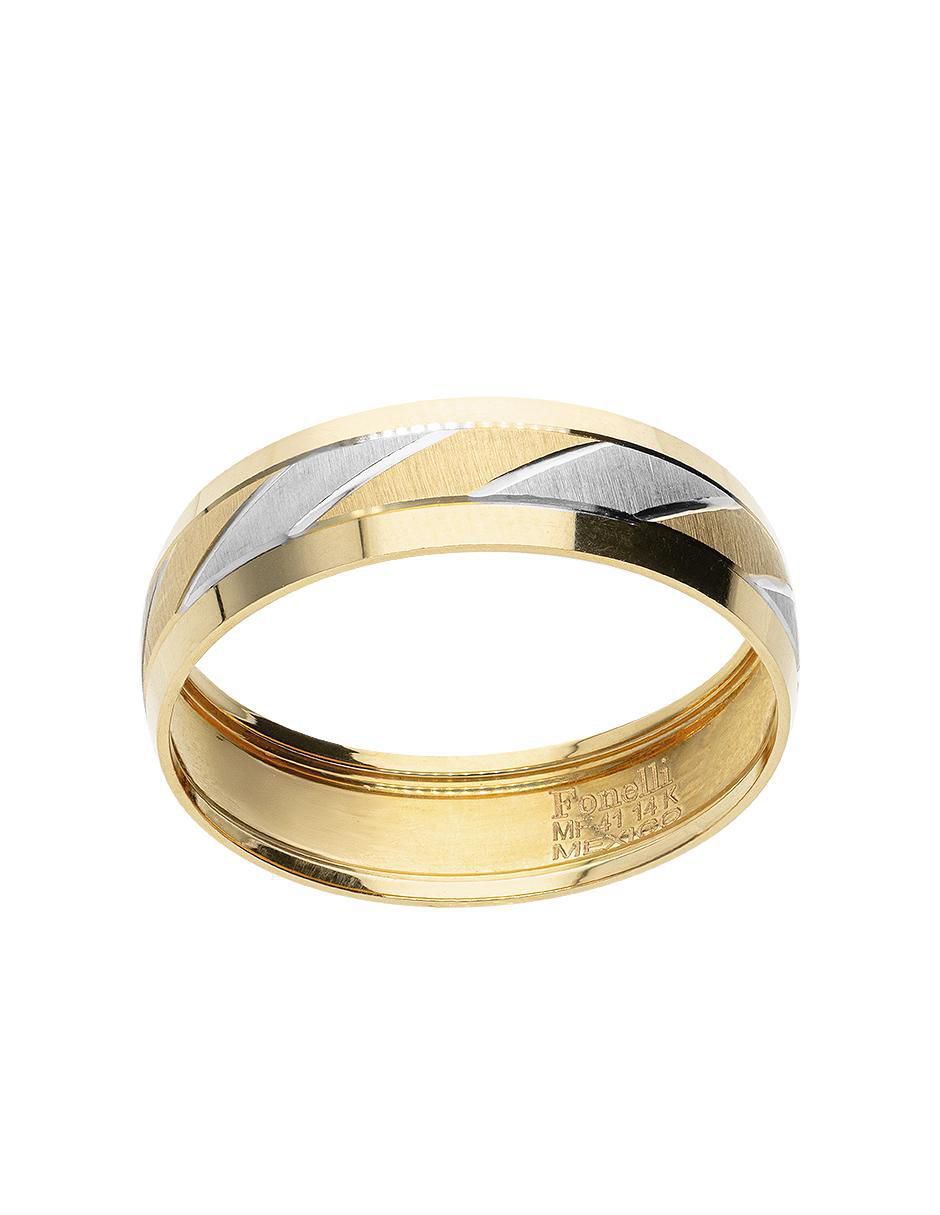 Argolla de oro 14 k 3