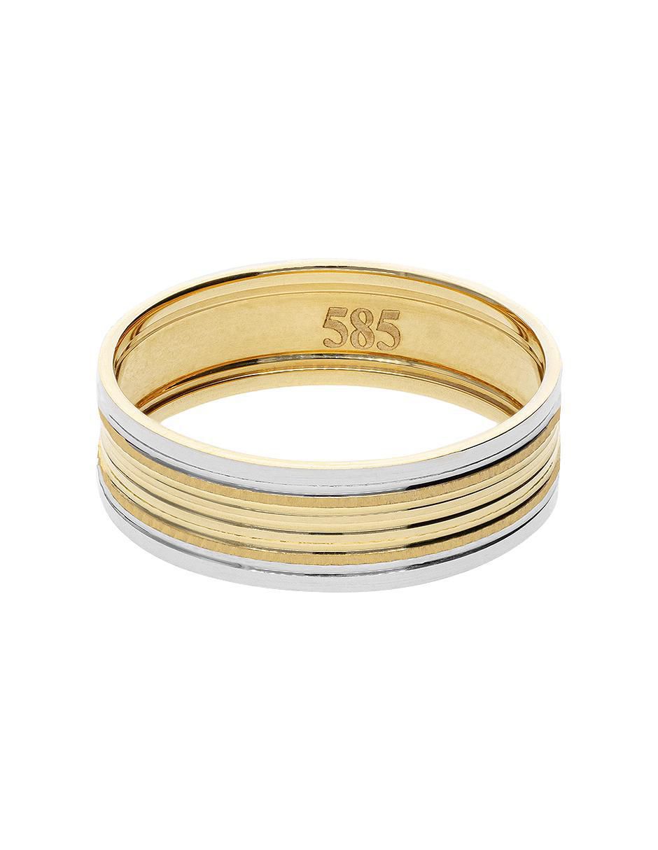 Argolla de oro 14 k 1