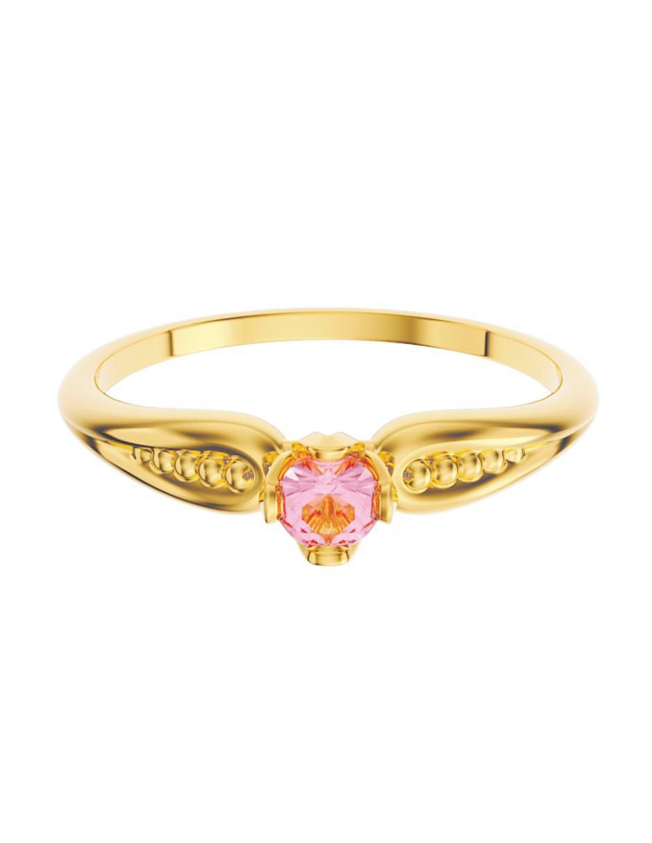 Anillo de compromiso de oro 10 k zirconia 1