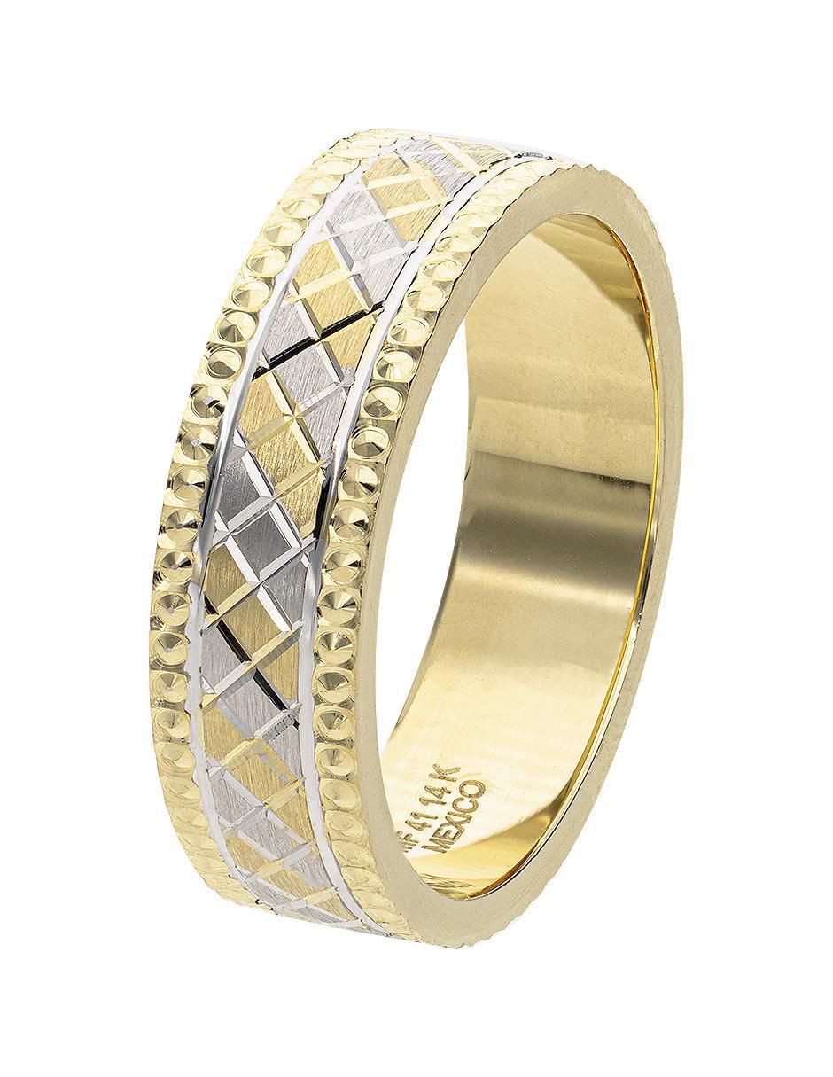 Argolla de oro 14 k 2
