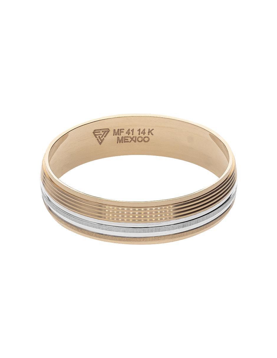 Argolla de oro 14 K