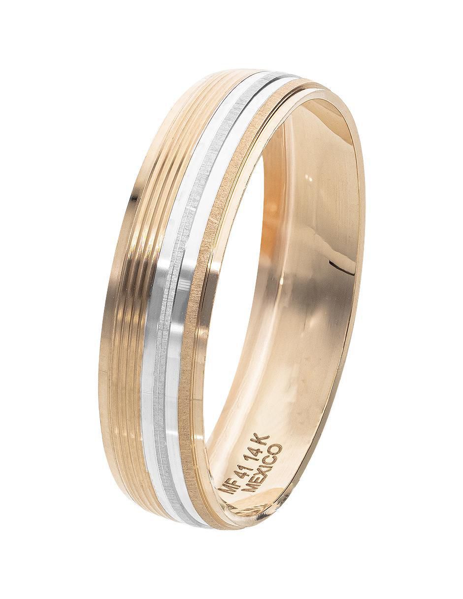 Argolla de oro 14 K 2