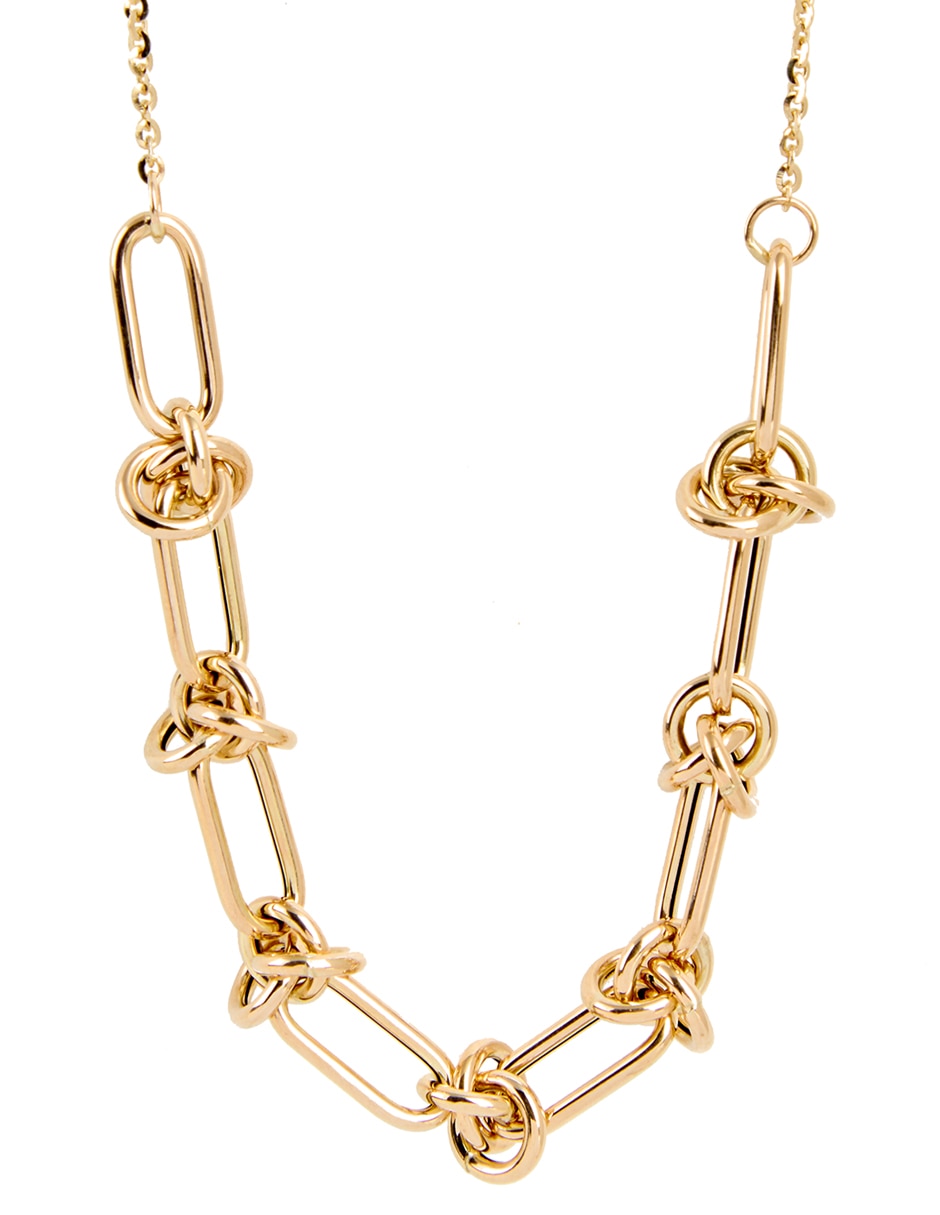 Collar de eslabones de oro 14 K