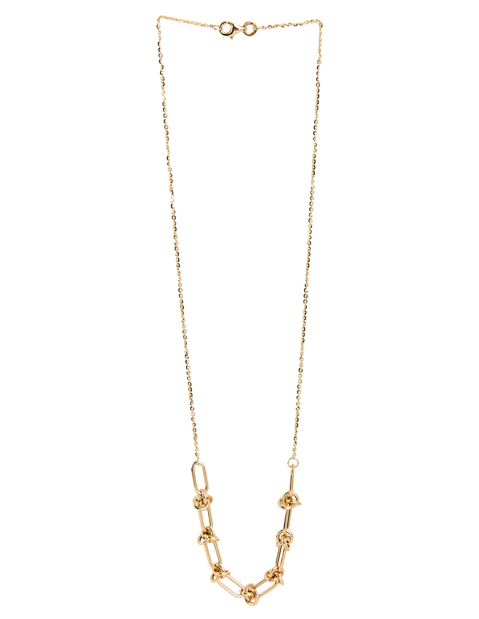 Collar de eslabones de oro 14 K 2