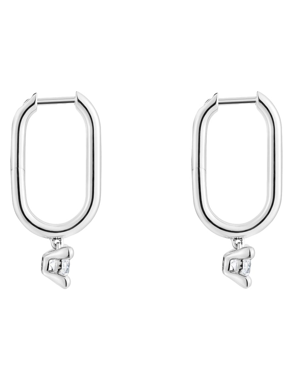 Aretes Shine Lgd con acabado brillante diamante 2