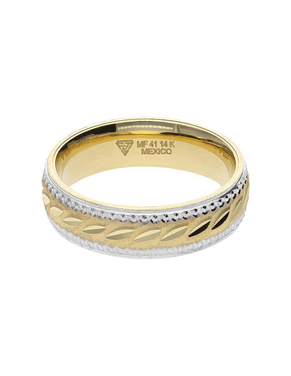 Argolla de oro 14 k