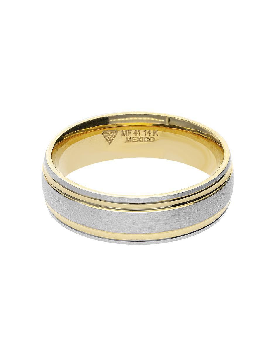 Argolla de oro 14 k Fidelidad