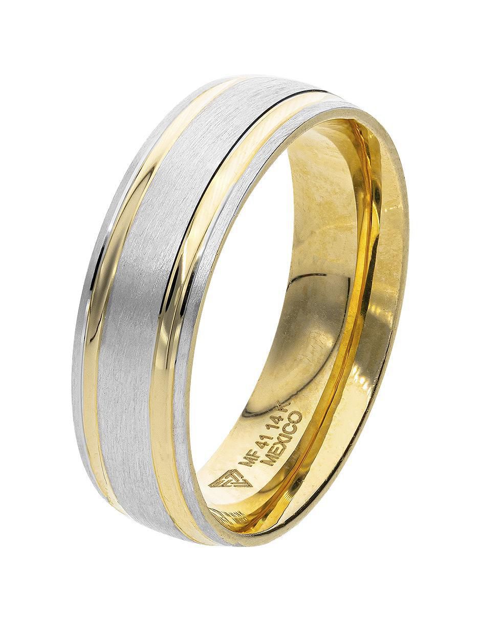 Argolla de oro 14 k Fidelidad 2