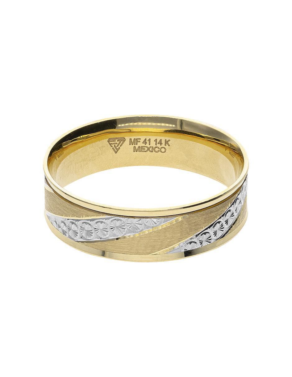 Argolla de oro 14 k
