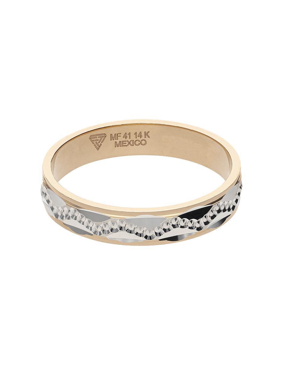 Argolla de oro 14 k 1