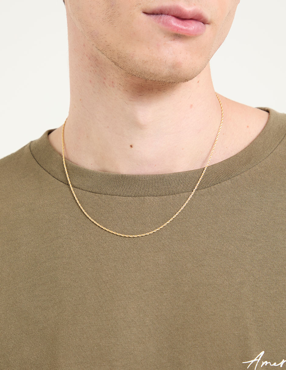 Cadena de oro amarillo 14 K 4