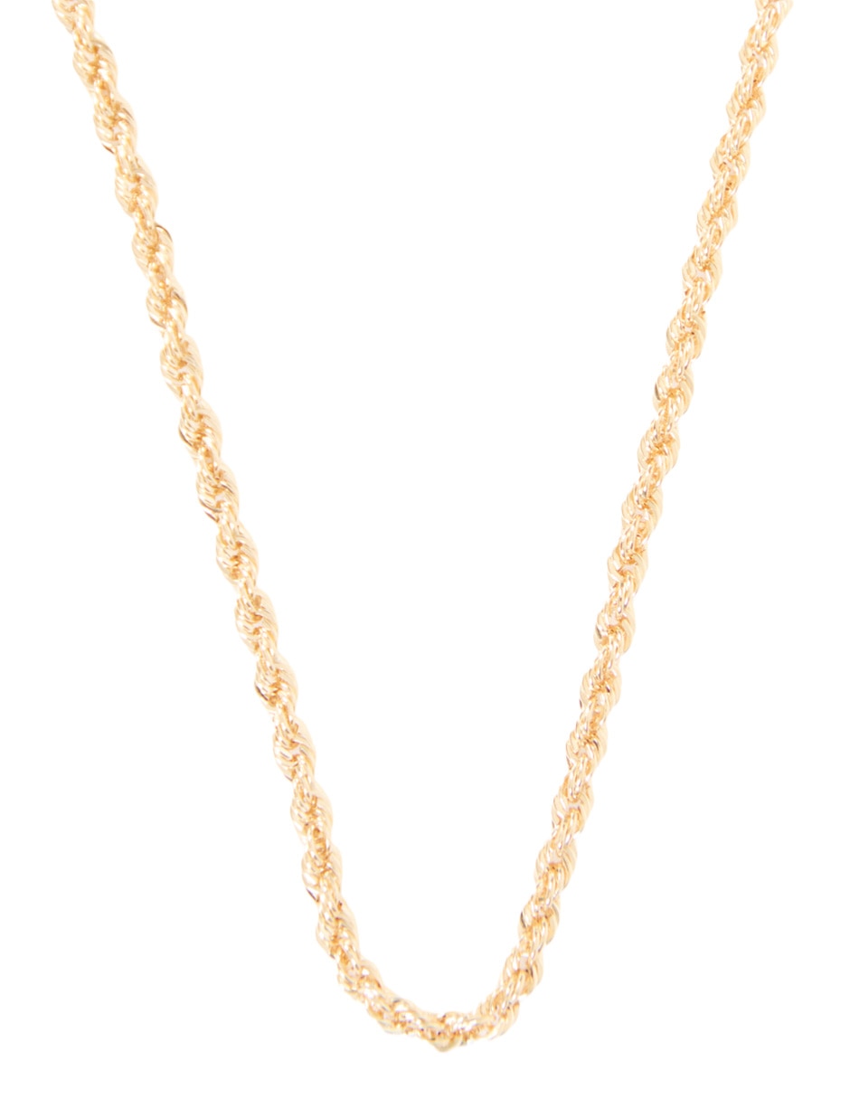 Cadena de oro amarillo 14 K