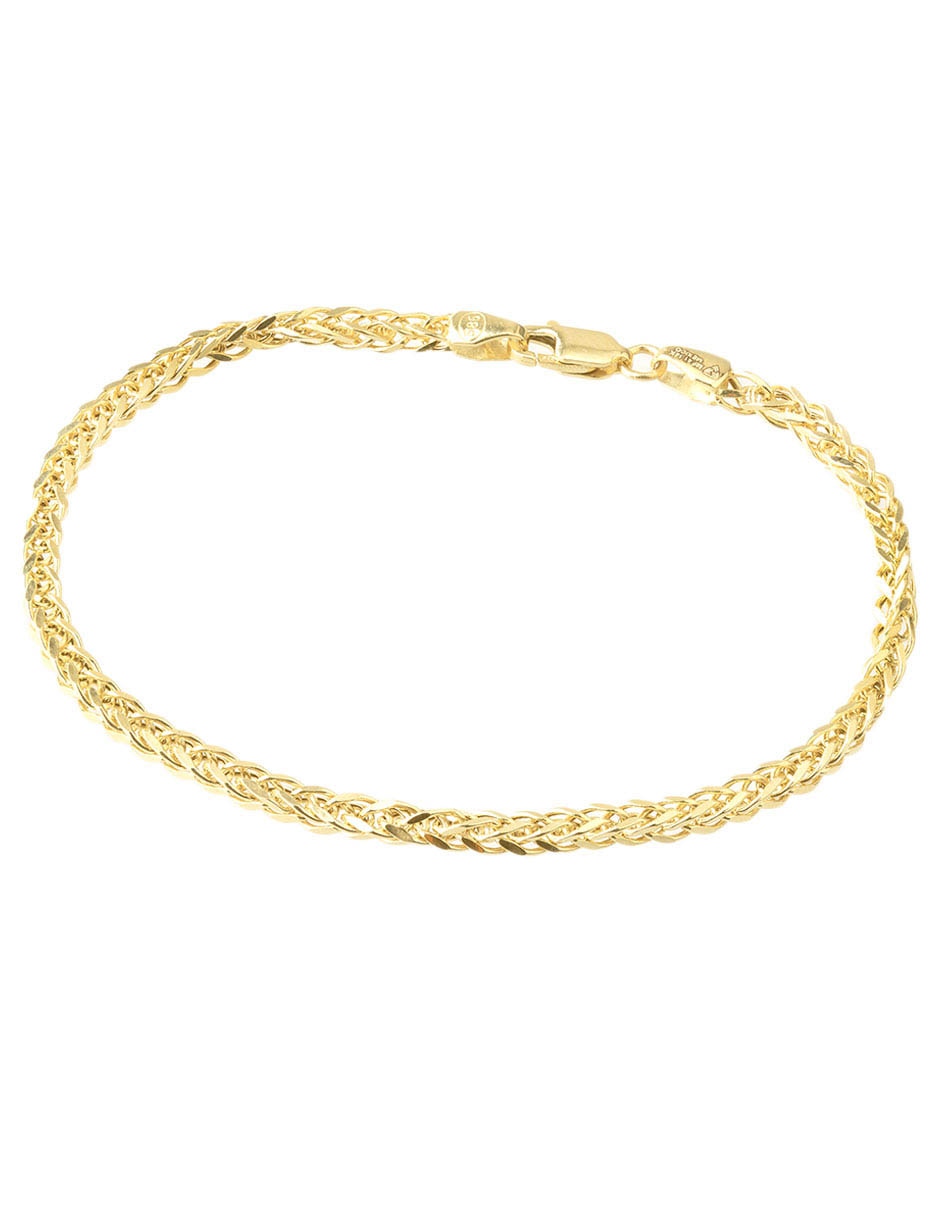 Pulsera de oro amarillo 14 K