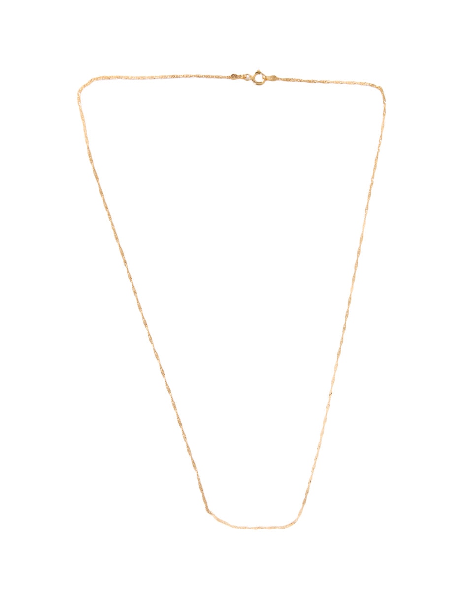 Cadena de oro amarillo 14 K 2
