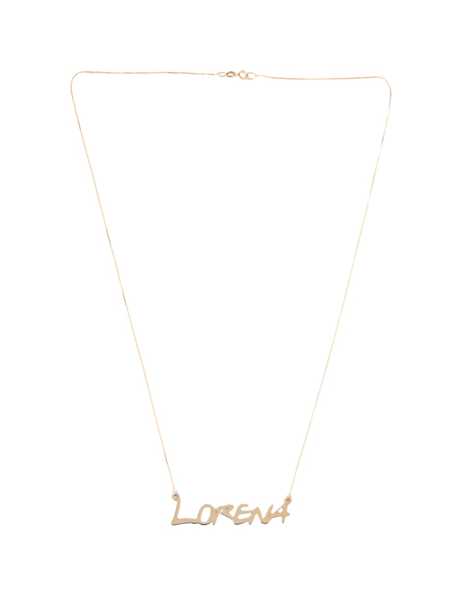 Collar de oro 14 K 2