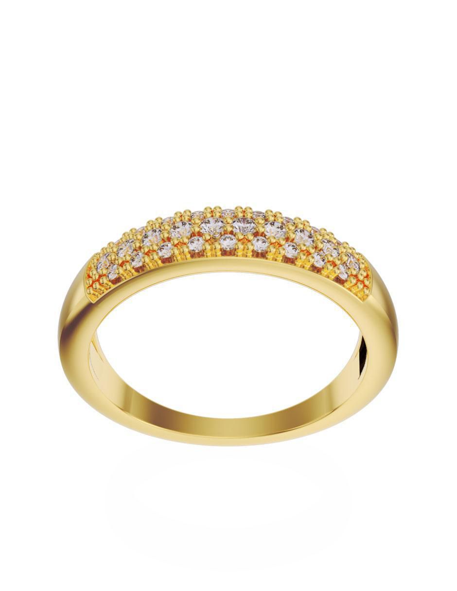 Churumbela de oro 14 k Fonelli diamante