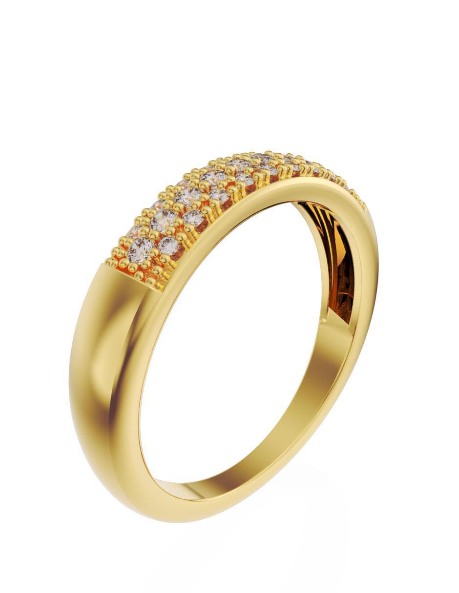 Churumbela de oro 14 k Fonelli diamante