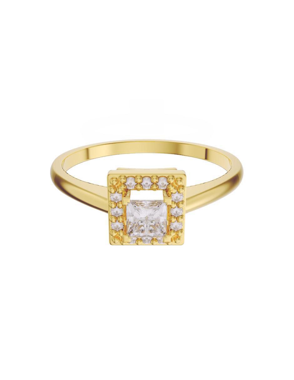 Anillo de compromiso de oro 14 k diamante Anillo de compromiso de oro 14 k diamante