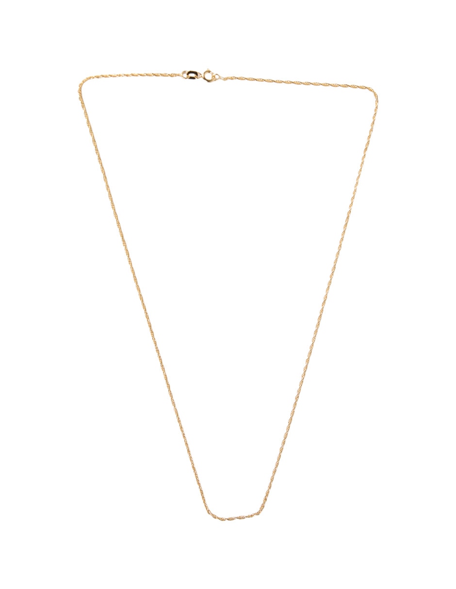 Cadena de oro amarillo 14 K 2