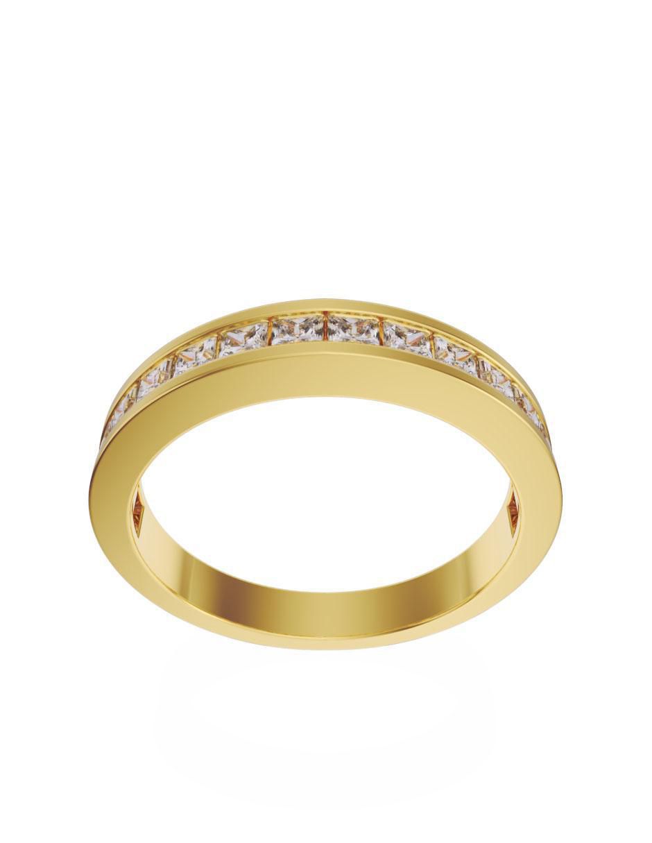 Churumbela de oro 14 k Fonelli diamante