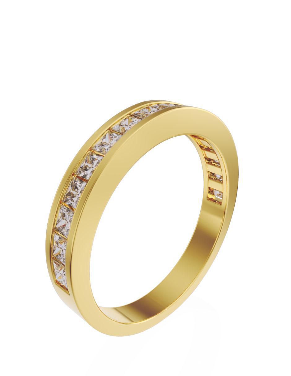 Churumbela de oro 14 k Fonelli diamante