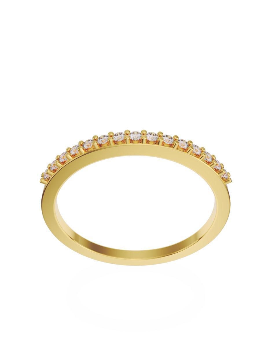 Churumbela de oro 14 k Fonelli diamante