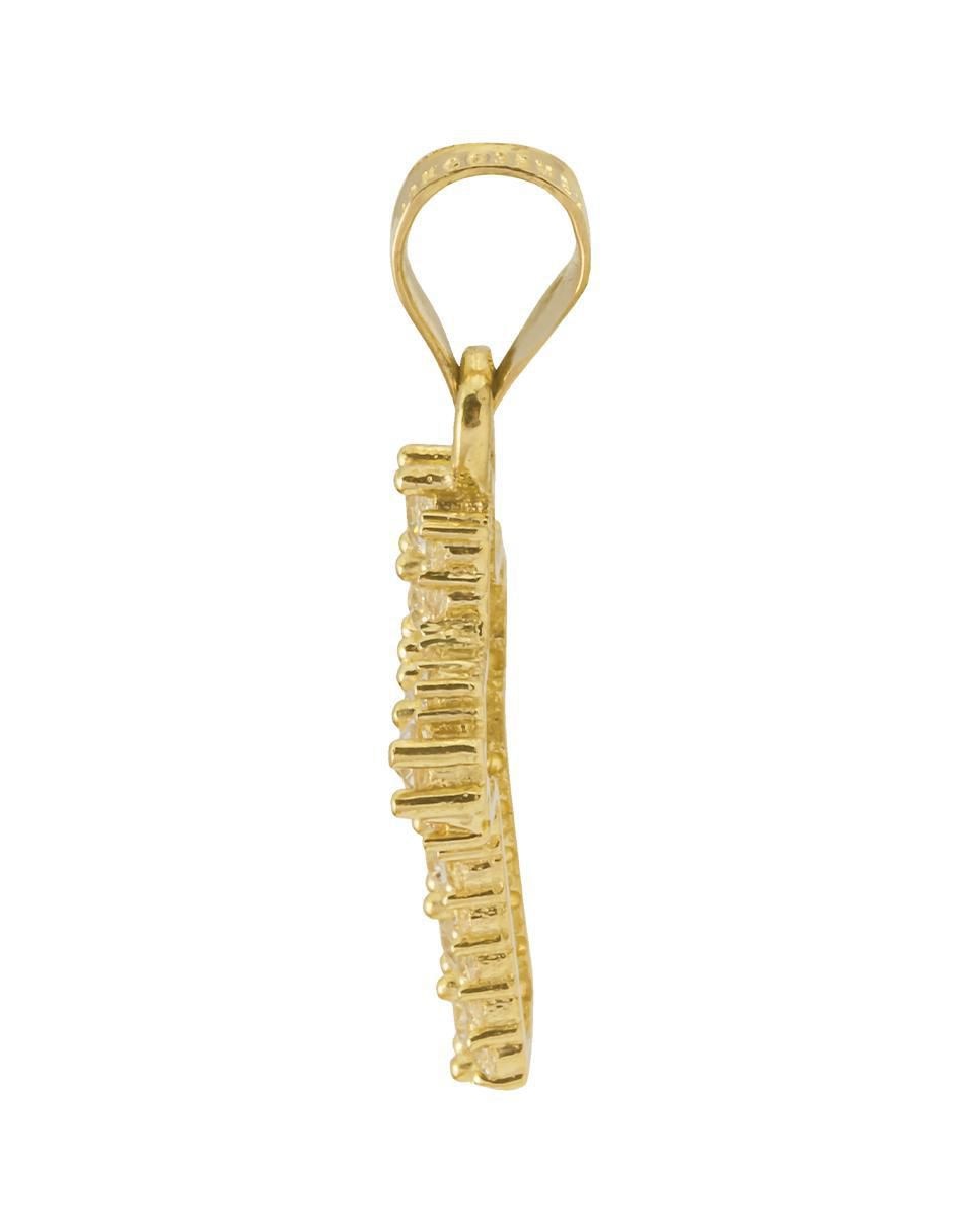 Dije de cruz de oro 10 K 4
