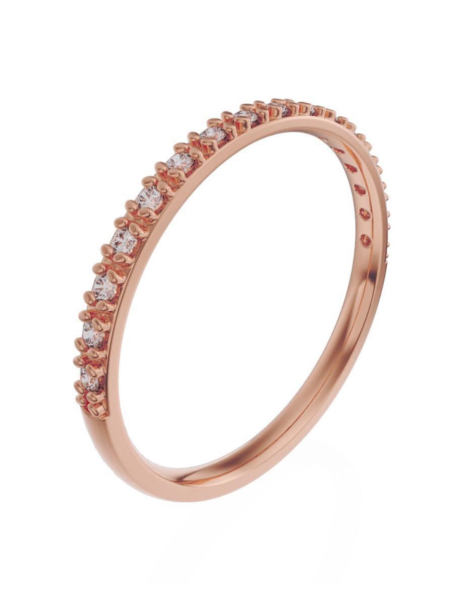 Churumbela de oro 14 k diamante 3