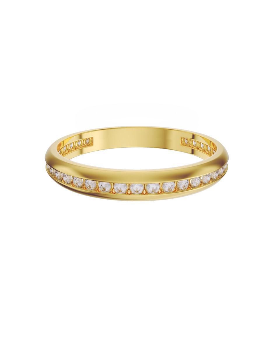 Churumbela de oro 14 k diamante